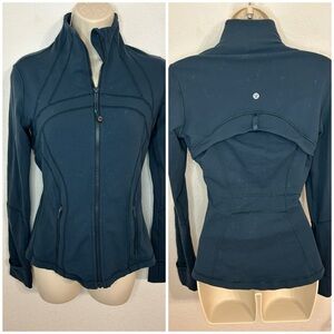 Lululemon Teal Define Jacket Size 6